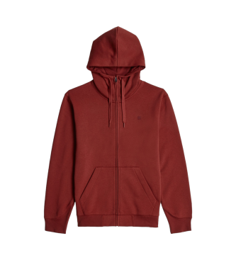 G-Star Sudadera Premium Core Hooded Zip rojo