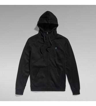 G-Star Sudadera con Capucha Premium Core Zip negro