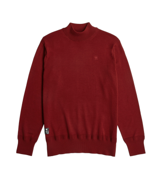 G-Star Pull en maille fantaisie Premium core marron