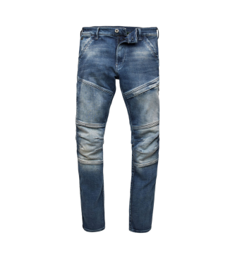 G-Star Dżinsy Rackam 3D Skinny niebieskie