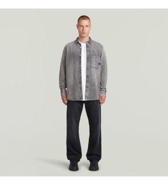 G-Star Regular Shirt 1 Pocket grey