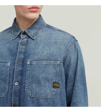 G-Star Camicia blu rilassata