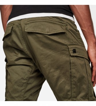 G-Star Pantalon 3d  fermeture clair Rovic vert