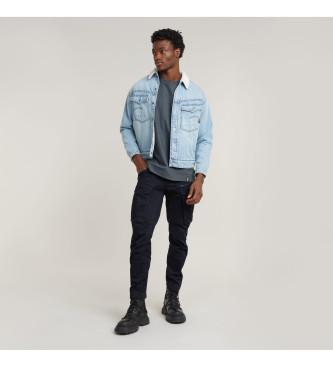 G-Star Calas de ganga Rovic Zip 3D Regular Tapered azul