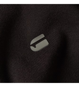 G-Star Felpa larga con cerniera intera Rovic nera