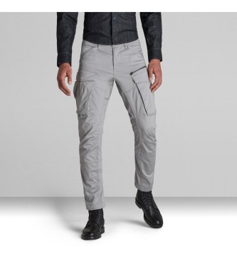 G-Star Pantaloni Rovic Zip 3D Straight Affusolati Grigi