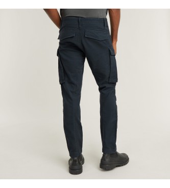 G-Star Rovic 3d regular tapered navy trousers