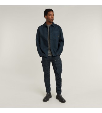 G-Star Rovic 3d regular tapered navy trousers