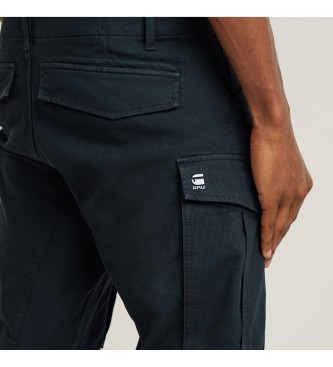 G-Star Rovic 3d regular tapered navy trousers