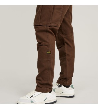 G-Star Rovic Zip 3D Regular Tapered Trousers braun