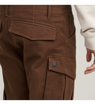 G-Star Rovic Zip 3D Regular Tapered Trousers brown