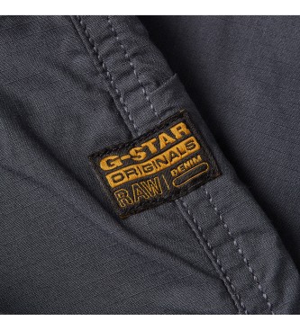 G-Star Kratke hlače Rovic Zip Relaxed grey