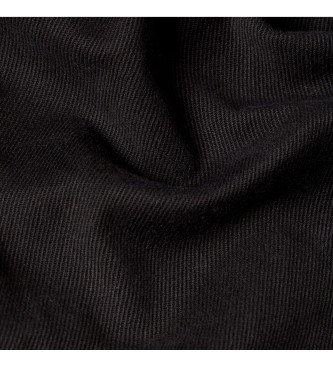 G-Star Cargo hlače Roxic ravne zožene črne