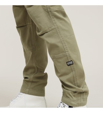 G-Star Roxic straight tapered cargo trousers green