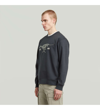 G-Star Running dog back jumper grey