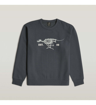 G-Star Running dog back jumper grey