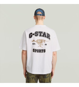 G-Star Camiseta Running dog back blanco