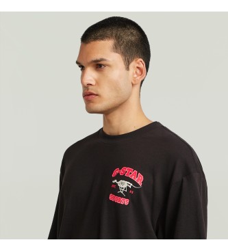 G-Star Camiseta Running dog back negro