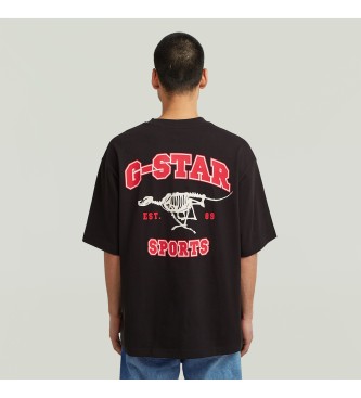 G-Star Camiseta Running dog back negro