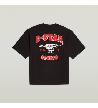 G-Star Camiseta Running dog back negro