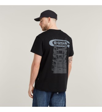 G-Star Scaffolding Back Graphic T-shirt black