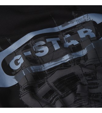 G-Star Scaffolding Back Graphic T-shirt black