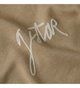 G-Star Beige Script T-shirt