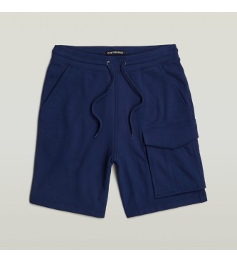 G-Star Pantaloncini blu scuro con una tasca
