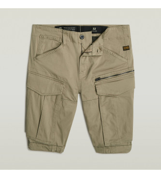 G-Star Pantaloncini beige regolari con zip Rovic