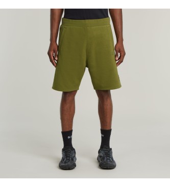 G-Star Nifous fleece shorts green