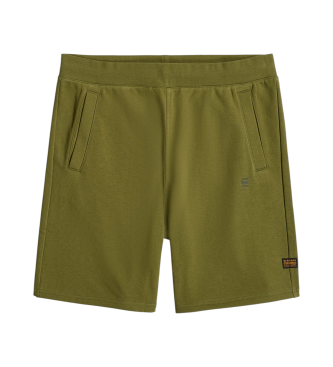 G-Star Nifous fleece shorts green