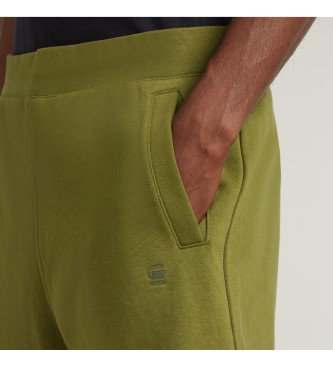 G-Star Nifous fleece shorts green