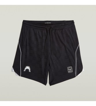 G-Star Shorts de ftbol negro