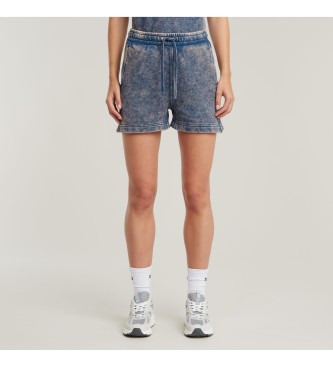 G-Star Short Overdyed Sweat bleu