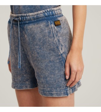 G-Star Short Overdyed Sweat bleu