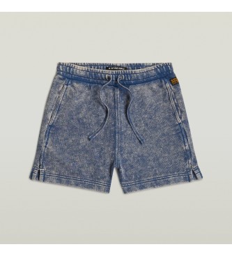 G-Star Short Overdyed Sweat bleu