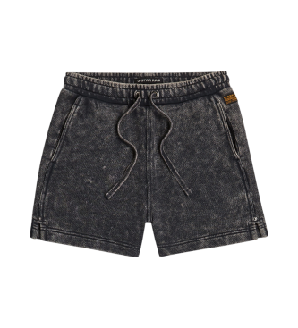 G-Star Shorts Overdyed Sweat black