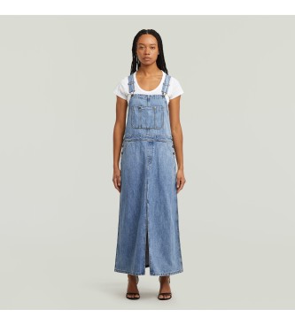 G-Star Abito lungo con salopette skater blu