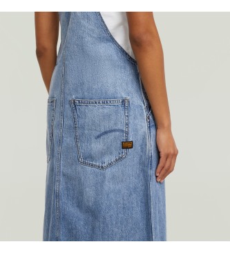 G-Star Abito lungo con salopette skater blu