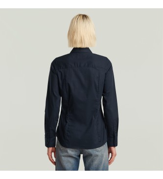 G-Star Slim fit poplin shirt navy
