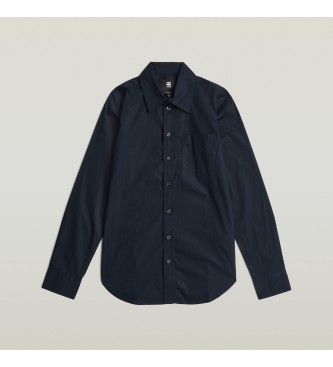 G-Star Slim fit poplin shirt navy