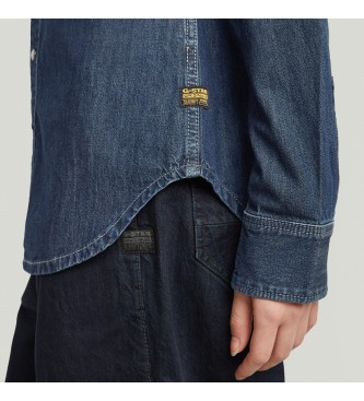 G-Star Camicia slim western blu scuro