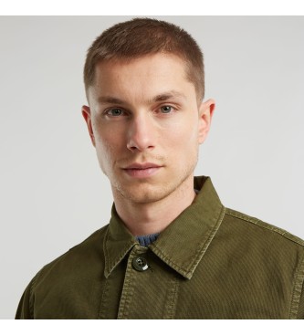 G-Star 4 Pocket overshirt green