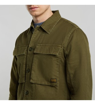 G-Star Sobrecamisa 4 Pocket verde