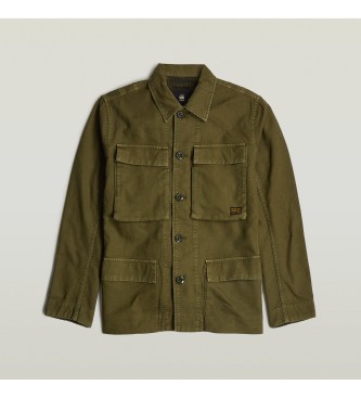 G-Star 4 Pocket overshirt green