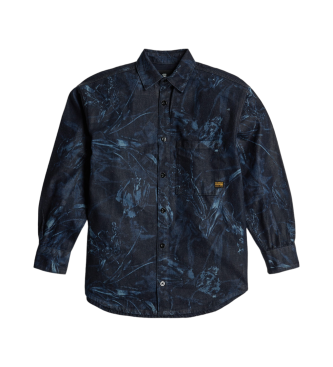 G-Star Afslappet marinebl overshirt