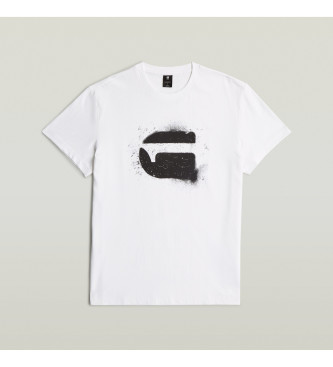 G-Star T-shirt Spray Logo branca