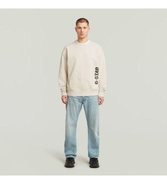 G-Star Sweat-shirt beige Sprayed 89