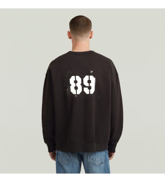 G-Star Sweatshirt Sprayed 89 preto