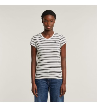 G-Star Stripe Eyben T-shirt white